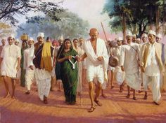 The Historic Salt March: Gandhi's Protest